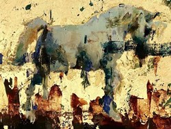 Arabian VIII by Christian Hook - Original on Paper sized 23x17 inches. Available from Whitewall Galleries